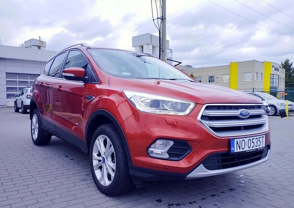 Ford Kuga cena 89900 przebieg: 81458, rok produkcji 2018 z Wojcieszów małe 379